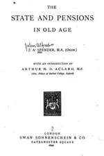 The State and Pensions in Old Age