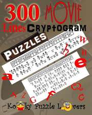 Cryptograms - Movie Lines, Volume 3, 300 Puzzles