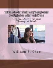 Systems Architecture of Ridesharing Sharing Economy Cloud Applications and Services Iot System