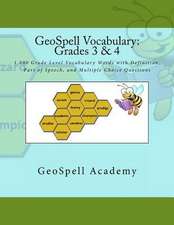 Geospell Vocabulary