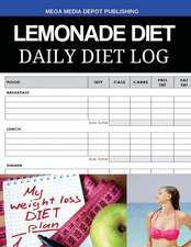 Lemonade Diet Daily Diet Log