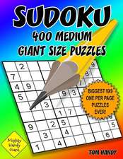 Sudoku 400 Medium Giant Size Puzzles