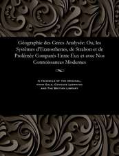 Geographie Des Grecs Analysee