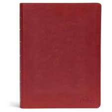 KJV Spurgeon Study Bible, Crimson Leathertouch