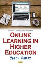 Online Learning in Higher Education