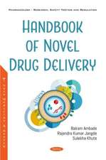 Ambade, B: Handbook of Novel Drug Delivery