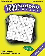 1000 Leichte Sudoku Ratsel, Ausgabe 01