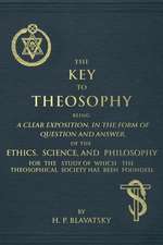 The Key to Theosophy