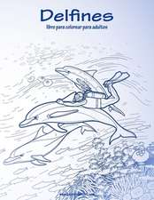 Delfines Libro Para Colorear Para Adultos 1