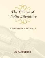 CANON OF VIOLIN LITERATURE A PPB