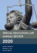 Special Education Law Annual Review 2020