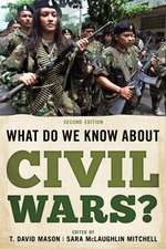 What Do We Know about Civil Wars?