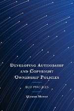 Developing Authorship and Copyright Ownership Policies