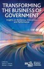 Transforming the Business of Government