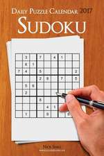 Daily Sudoku Puzzle Calendar 2017