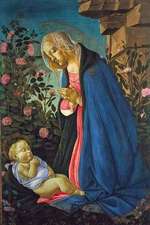 Sandro Botticelli's 'The Virgin Adoring the Sleeping Christ Child' Art of Life J