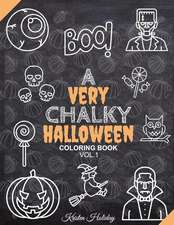 A Very Chalky Halloween Coloring Book