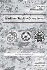 Marine Corps Interim Publication Maritime Stability Operations McIp 3-33.02 Nwp 3-07 Comdtinst 3120.11