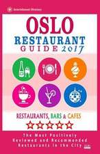 Oslo Restaurant Guide 2017