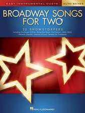 Broadway Songs for Two Alto Saxophones