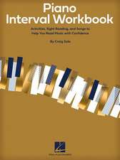 Piano Interval Workbook