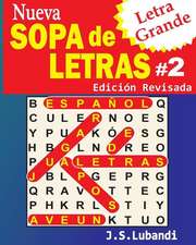 Nueva Sopa de Letras #2 (Letra Grande)