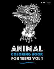 Animal Coloring Book for Teens Vol 1