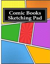 Comic Books Sketching Pad