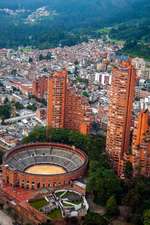 An Aerial View of the City of Bogota Colombia Journal