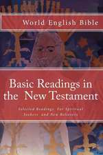 Basic Readings in the New Testament