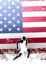 The Running Journal with American Flag