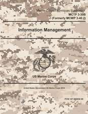 Marine Corps Techniques Publication McTp 3-30b (Formerly McWp 3-40.2) Information Management 2 May 2016