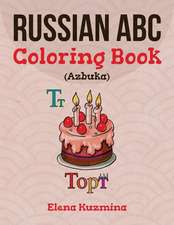 Russian ABC Coloring Book (Azbuka)