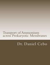 Transport of Ammonium Across Prokaryotic Membranes