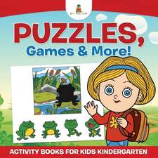 Puzzles, Games & More! Activity Books for Kids Kindergarten