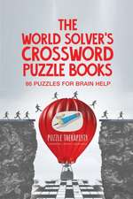 The World Solver's Crossword Puzzle Books | 86 Puzzles for Brain Help