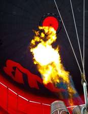 Jumbo Oversized Ignition on a Hot Air Balloon