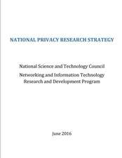 National Privacy Research Strategy