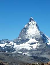 Jumbo Oversized the Matterhorn Mountain in Springtime