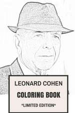 Leonard Cohen Coloring Book