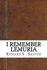 I Remember Lemuria