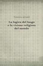 La Logica del Luogo E La Visione Religiosa del Mondo