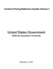 Contract Pricing Reference Guides (Cprg) Volume I Price Analysis