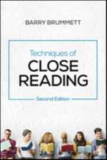 Techniques of Close Reading