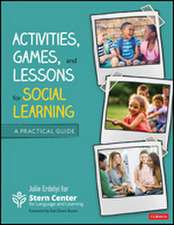 Activities, Games, and Lessons for Social Learning