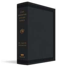 The Jeremiah Study Bible, Esv, Black Leatherluxe (Indexed)