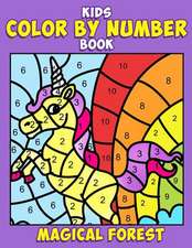 Kids Color by Number Book