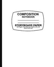 Storyboard Notebook - White Cover