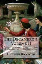 The Decameron, Volume II