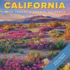 California 2025 12 X 12 Wall Calendar